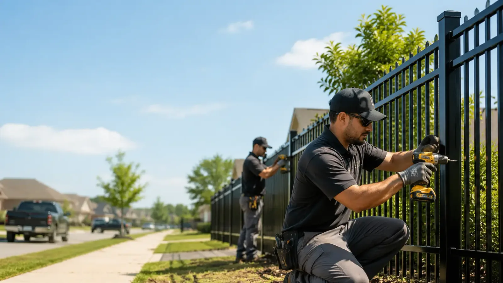 Metal Fence Installation in Ashwaubenon, WI